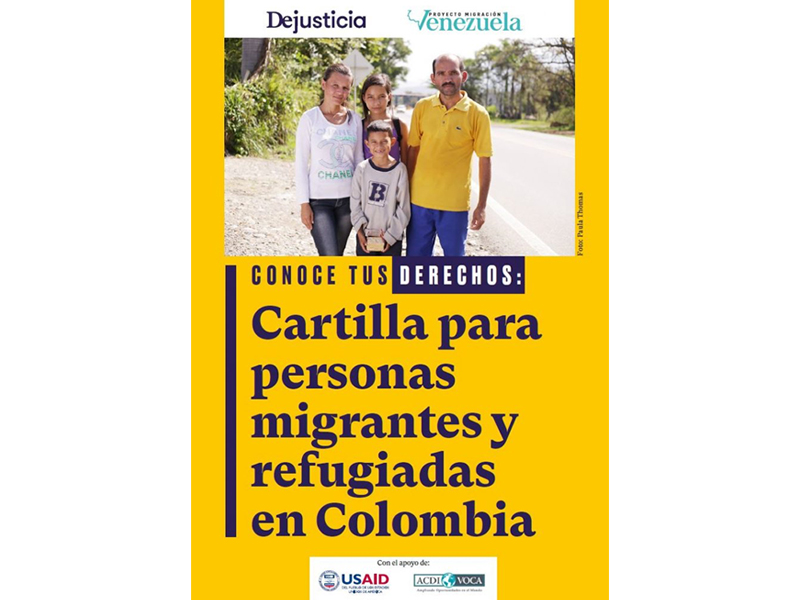 REMOVE - Cartilla para personas migrantes y refugiadas en Colombia